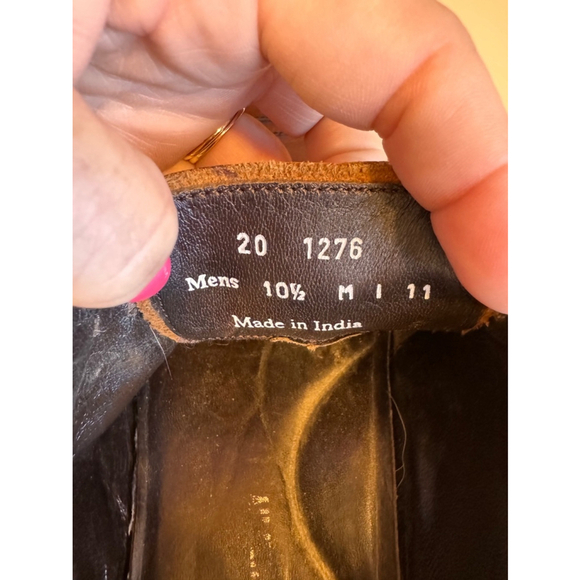 Johnston & Murphy Mens Larsey Brown Leather Cap Toe Shoes Sz 10.5M - Picture 12 of 12